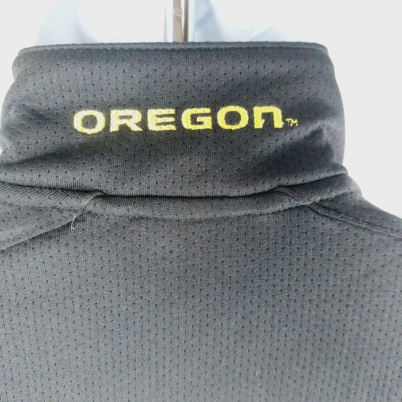 Nike Men's Black Neon Therma Fit Dry Oregons Duck Sports Track Jacket Size M - Picture 6 of 15